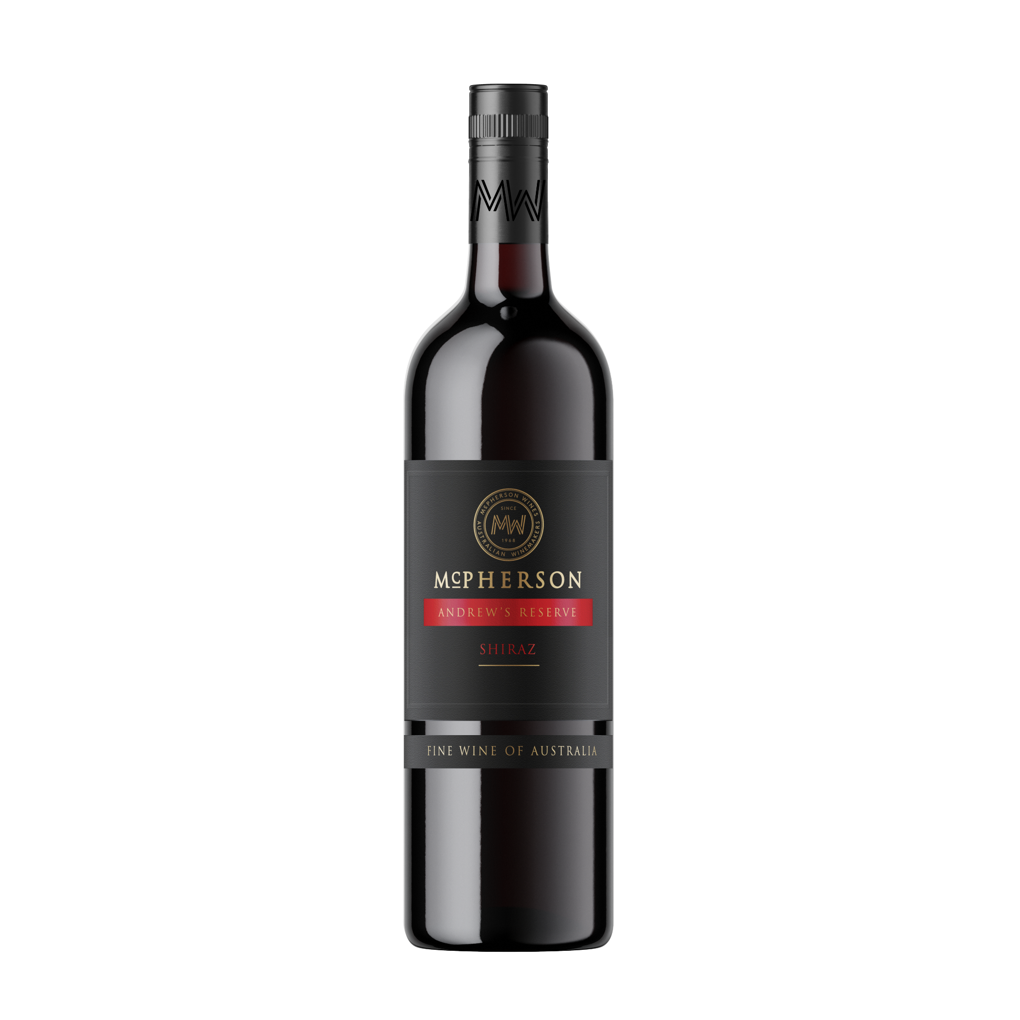 2022 Andrew’s Reserve Shiraz bottle